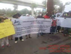 Personil Polsek SU I Melaksanakan Pengamanan Unras dari K-MAKI