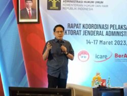 Kanwil Kumham Sumut Ikuti Giat Hari ke-2 Rakor Tarja AHU Diskusi dengan Sesditjen dan para Direktur AHU