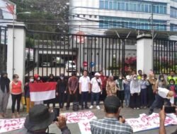 Gegara Oknum Kadishub Diduga Peras Pegawai Ratusan Juta, Masyarakat Anti Korupsi Demo Ke DPRD Medan