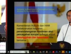 Menkumham Instruksikan Jajaran Kemenkumham Terapkan Pola Hidup Sederhana