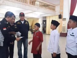 Rayakan HUT Ke- 4, LSM GNRI Berikan Santunan Anak Yatim