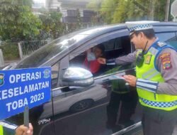 Hari Terakhir Operasi Keselamatan Toba 2023, Kanit Kamsel : Masyarakat Semakin Disiplin Dalam Berlalulintas