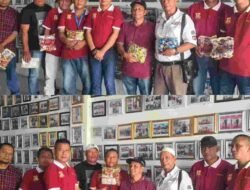 Pulang Silaturahmi JMSI di Batam, Ketua Pewarta Bagikan Oleh-oleh dan Uang Santunan