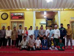 Kapolsek Seberang Ulu 1 Palembang Safari Sholat Subuh Berjamaah dan Himbauan Kamtibmas