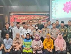 Polsek SU 1 Palembang Melaksanakan Giat Jum,at Curhat