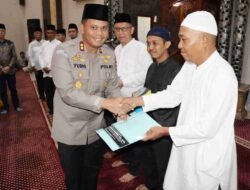 Dampingi Bobby, Wakapolrestabes Medan Safari Ramadhan Bersama Pemko Medan