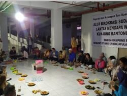 Warga Kampung Bayam gelar buka puasa bersama di KSB