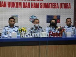 Kanwil Kemenkumham Sumut Ikuti Sosialisasi Pendampingan Index Reformasi Hukum