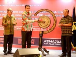 Kakanwil Sumut Buka Rapat Koordinasi Majelis Pengawas Notaris Provinsi Sumatera Utara