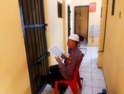 Sat Tahti Polresta Bengkulu Gelar Program Mengaji One Day One Juz di Ruang Tahanan