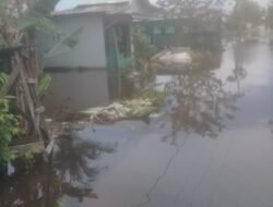 Ratusan Kepala Keluarga Terkepung Banjir di Desa Jejangkit Kabupaten Barito Kuala