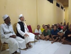 Ustad Irjen (Purn) Baharudin Jafar Beri Ceramah dan Bimbingan ke Tahanan Polrestabes Medan