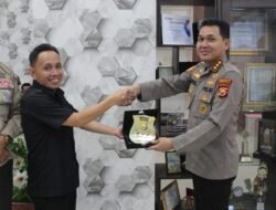 Kapolresta Bengkulu sambut kunjungan Ketua dan anggota KPU Kota Bengkulu dalam rangka koordinasi menjaga Kondusifitas Kamtibmas Pemilu Serentak 2024