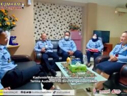 Kadivmin Kanwil Kemenkumham Sumut Terima Audiensi Tim Biro Pengelolaan BMN