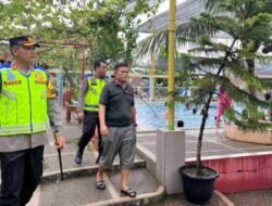 Beri Rasa Aman Saat Libur Lebaran, Polres Mandina Melakukan Pengamanan di Lokasi Wisata