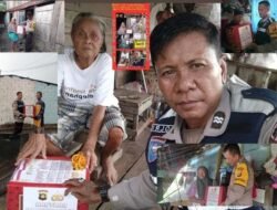 Cari Berkah Ramadhan, Polsek SU I Palembang Berbagi Sembako