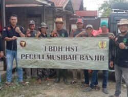 LBDH Hst Kembali Berikan Bantuan Untuk Masyarakat Terdampak Banjir