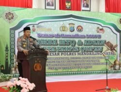 Kapolres Madina : Bagi Personil Yang Juara 1 MTQ dan Azan akan di siapkan paket Umroh