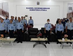 Secara Virtual, Kanwil Kumham Sumut Hadir Penyerahan Zakat Fitrah Pegawai di Lingkungan Kemenkumham