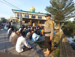 Jaga Kamtibmas, Polsek Batu Ampar Melaksanakan Pengamanan Shalat Idul Fitri 1444 H