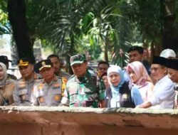 Gubernur Kofifah Bersama Kapolda Jatim dan Jajaran Forkompinda Meninjau Lokasi Kebun Binatang Surabaya