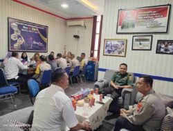 Kapolsek SU I Palembang Hadiri Halal Bihalal Forkompimcam Kecamatan SU I