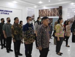 Peringati HBP Ke – 59, Kanwil Kumham Sumut Laksanakan Renungan dan Do’a Bersama