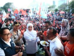 Khofifah; Pentingnya Harmonisasi Hubungan Industrial Antara Pengusaha, Buruh, dan Pemerintah