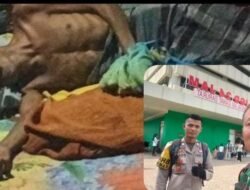 Sempat Viral di medsos, Warga Sakit diantar berobat oleh Bhabinkamtibmas dan Babinsa Pemulutan