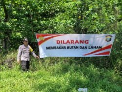 Cuaca Ekstrim, Polsek Batu Ampar beri himbauan Antisipasi Karhutlah