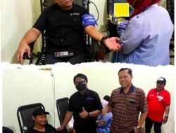 Memberi Contoh, Camat Sawahan Selain Mengajak Warga Juga Ikut Donor Darah