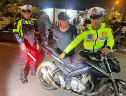 Antisipasi Balap Liar dan Kejahatan Konvensional, Satlantas Polresta Barelang Laksanakan Patroli Cipta Kondisi