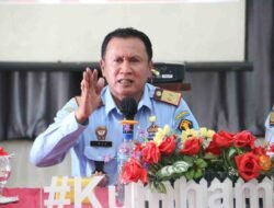 Kepala Kanwil Kumham Sumut Berikan Penguatan Tusi Kepada Lapas Binjai