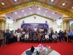 Bincang Bareng Media Halal Bi Halal dan Pisah Sambut Kaperwil BI Sumut