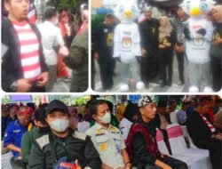 Kirap Pemilu 2024 Tiba di Jatim, Seremonial Acara Serah Terima Bendera Berlangsung Seru Penuh Muatan Kearifan Lokal