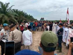 Polsek Indralaya Laksanakan Giat Pengamanan Aksi Unras Dari GERBAK