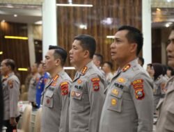 Kapolrestabes Medan hadiri Acara Taklimat Akhir Tahun Audit Kinerja Itwasda Polda Sumut Tahap 1 2023