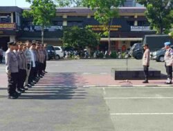 Kabagren Polrestabes Medan Tekankan Anggota Jaga Sikap dan Hindari Pelanggaran