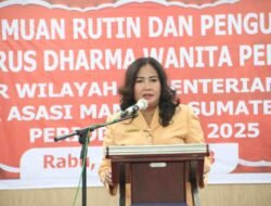 Ketua DWP Kumham Sumut Ajak Anggota Dukung Suami Maksimal Berkinerja