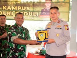 Komandan Secapaad Tinjau Pelaksanaan Kolaborasi Pendidikan TNI-Polri di Setukpa Lemdiklat Polri