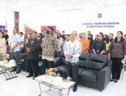Kebaktian Bina Mental Agama Kristen Kumham Sumut, Pendeta Sampaikan Peryatakan Ini