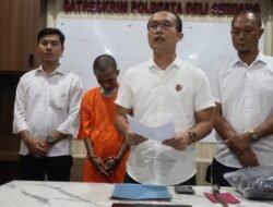 Sat Reskrim Polresta Deli Serdang Tangkap Pelaku Pencurian Dengan Kekerasan