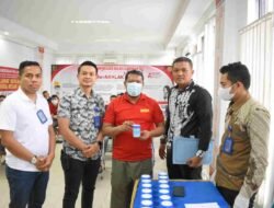 Cegah Penyalahgunaan Narkoba, Warga Binaan Rutan Labuhan Deli Kanwil Kemenkumham Sumut Jalani Tes Urine