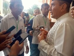 Gubsu Edy Rahmayadi Apresiasi Layanan Kepada Calhaj. Embarkasi Medan