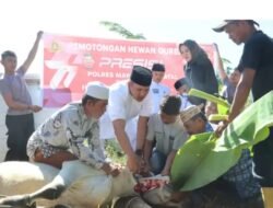 Polres Mandailing Natal Rayakan Idul Adha dan Potong Hewan Qurban 1443 H / 2023 M