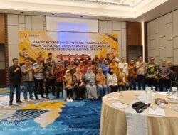 Jajaran Pimpinan Bawaslu Kota Menghadiri Rakor PP Penyusunan Daftar Pemilih Tingkat Provinsi