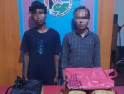 Dua Pemuda asal Sumbar diamankan Sat Narkoba Madina