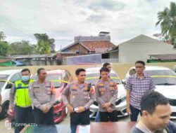 Kaporestabes Palembang Polsek SU.1 Palembang Amankan Mobil Balap liar