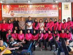 HUT Bhayangkara ke-77, Polresta Deli Serdang Gelar Donor Darah