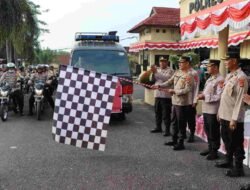 Memeriahkan HUT Bhayangkara ke 77,polres Ogan Ilir salurkan 1000 paket Bansos